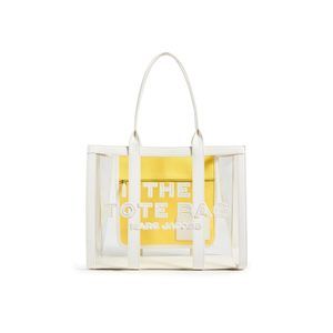 Marc Jacobs the Clear Large Tote Bag, White, O/S